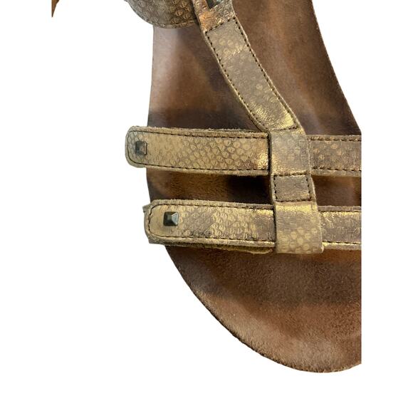 Taos Wanderer Size EU 41 US 10 - 10.5 Around the Ankle Wedge Sandal - Picture 1 of 8